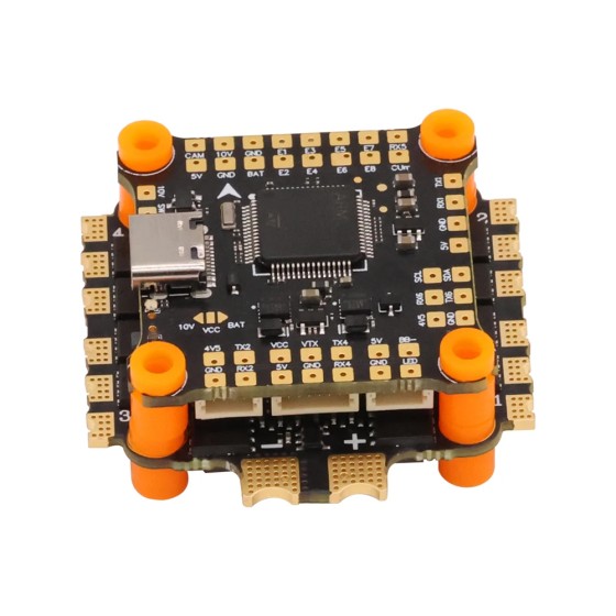 Vente en gros HAKRC F7 V2 Stack 3B 60A 4In1 ESC BLHeli-32-bit 30.5x30.5 F7230 V2 Contrôleur de vol FPV Drones Stack